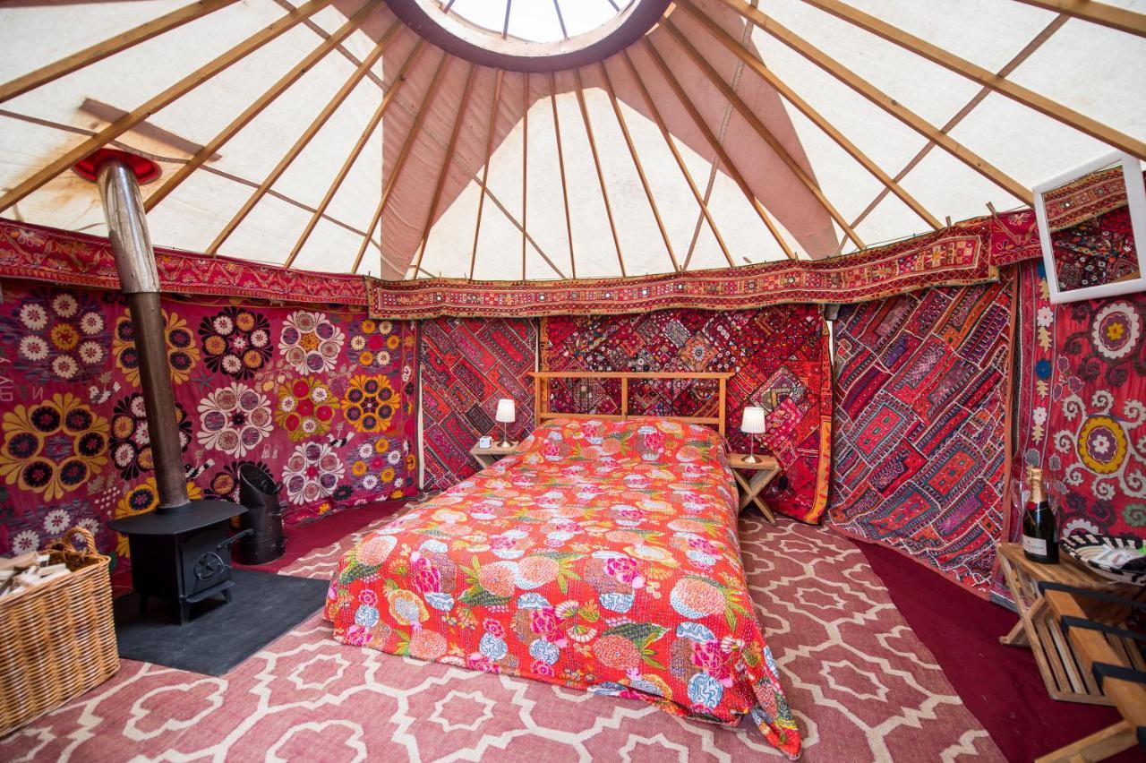 Hotel Festival Yurts Hay-On-Wye Extérieur photo