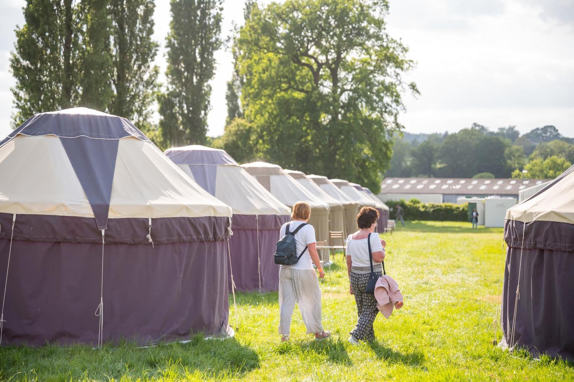 Hotel Festival Yurts Hay-On-Wye Extérieur photo