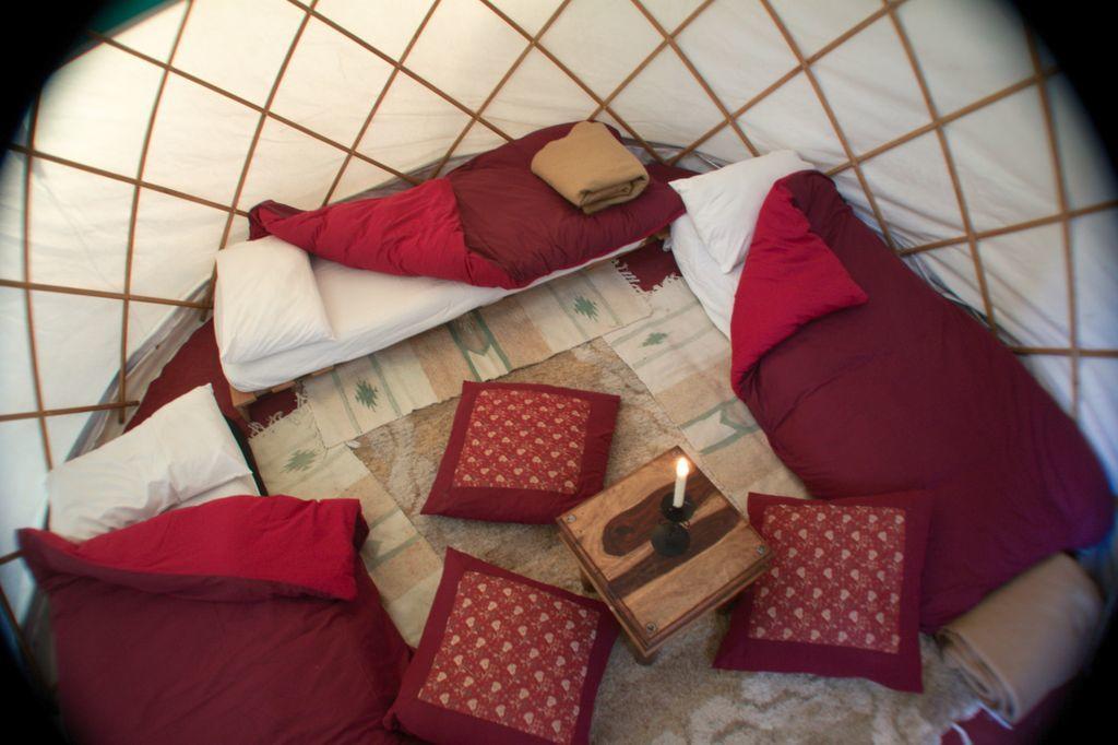 Hotel Festival Yurts Hay-On-Wye Extérieur photo