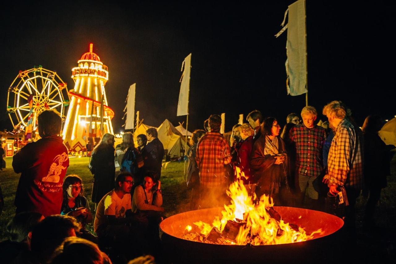 Hotel Festival Yurts Hay-On-Wye Extérieur photo